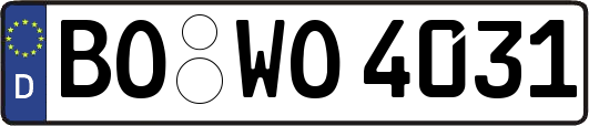 BO-WO4031