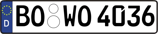 BO-WO4036
