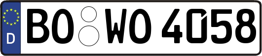 BO-WO4058