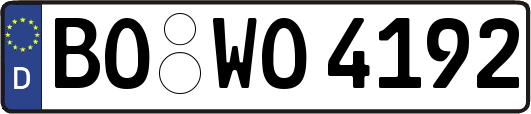 BO-WO4192