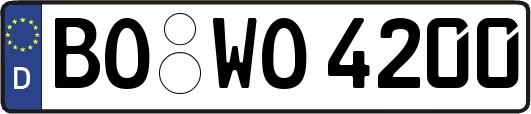 BO-WO4200