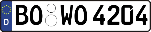 BO-WO4204