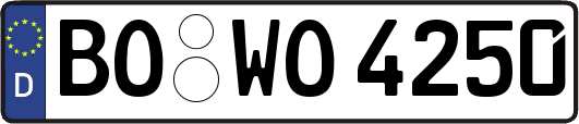 BO-WO4250