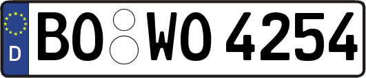 BO-WO4254