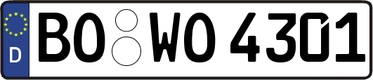 BO-WO4301