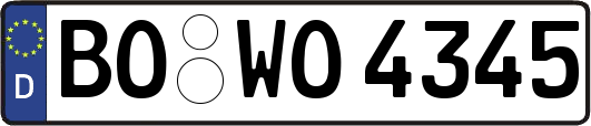 BO-WO4345
