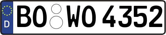 BO-WO4352