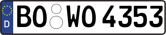BO-WO4353