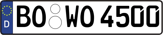 BO-WO4500