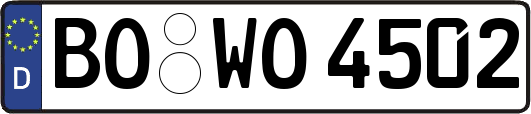 BO-WO4502