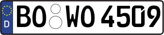 BO-WO4509
