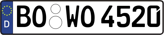 BO-WO4520