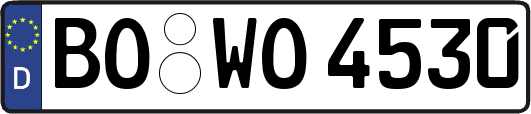 BO-WO4530