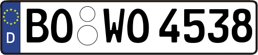 BO-WO4538