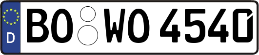 BO-WO4540