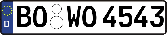 BO-WO4543