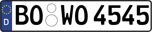 BO-WO4545