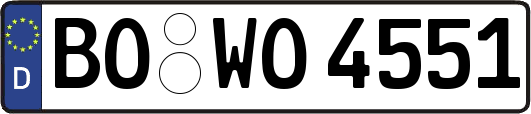 BO-WO4551