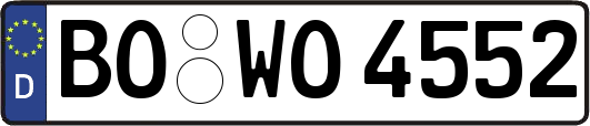 BO-WO4552