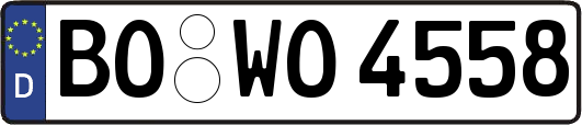 BO-WO4558