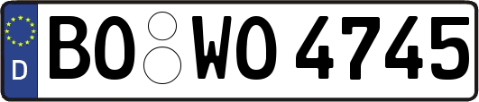 BO-WO4745
