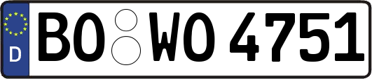 BO-WO4751