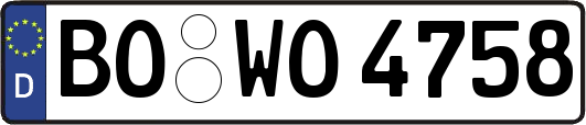 BO-WO4758