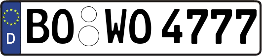 BO-WO4777