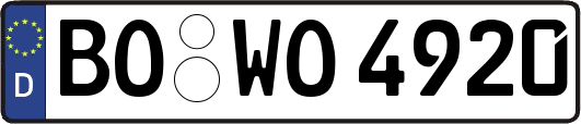 BO-WO4920