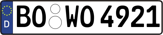 BO-WO4921