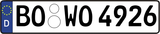 BO-WO4926