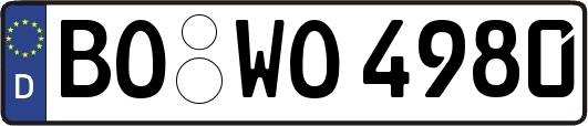 BO-WO4980