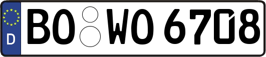 BO-WO6708