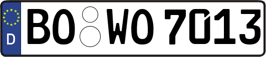 BO-WO7013
