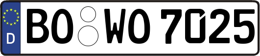 BO-WO7025