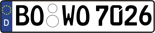 BO-WO7026