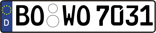 BO-WO7031