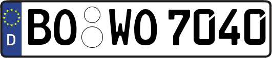 BO-WO7040
