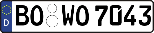 BO-WO7043