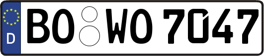 BO-WO7047
