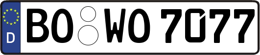 BO-WO7077