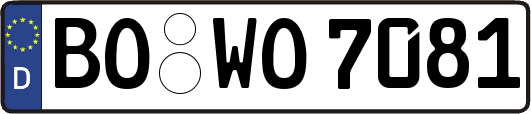 BO-WO7081