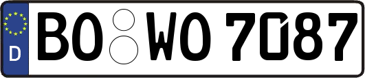 BO-WO7087