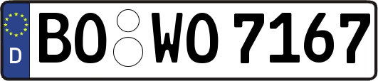 BO-WO7167