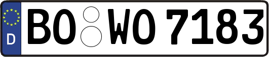 BO-WO7183