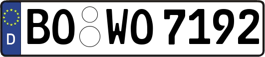 BO-WO7192