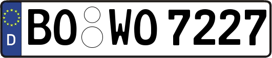BO-WO7227