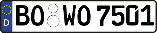 BO-WO7501