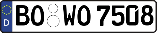 BO-WO7508