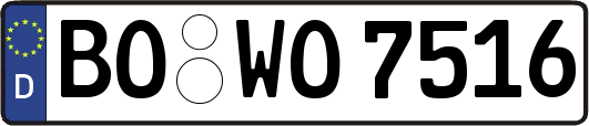 BO-WO7516